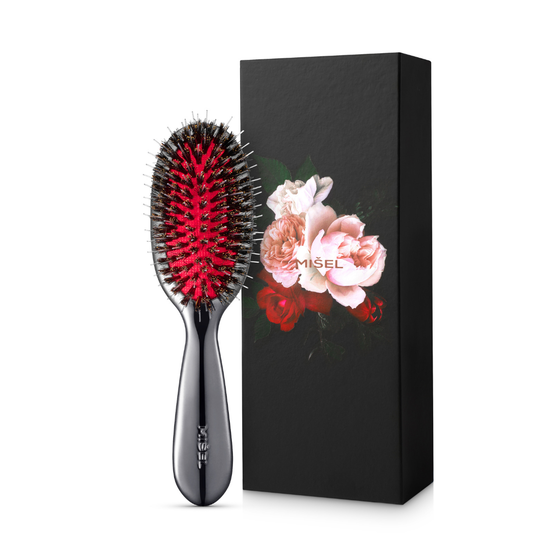 Premium travel size MIŠEL hairbrush